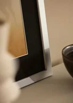 Ramme Selection Sølv 70x100 cm - Passepartout Sort 24x36 inches