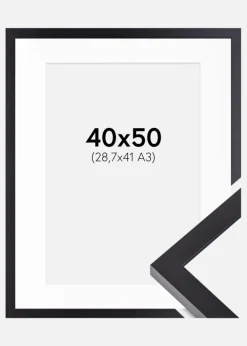 Ramme Selection Sort 40x50 cm - Passepartout Hvid 29,7x42 cm (A3)