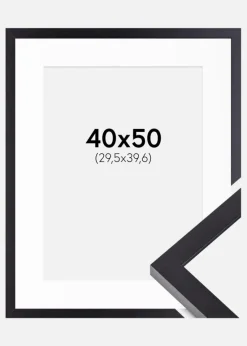 Ramme Selection Sort 40x50 cm - Passepartout Hvid 12x16 inches