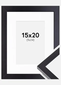 Ramme Selection Sort 15x20 cm - Passepartout Hvid 10x15 cm