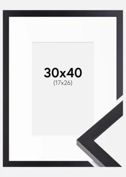 Ramme Selection Sort 30x40 cm - Passepartout Hvid 18x27 cm