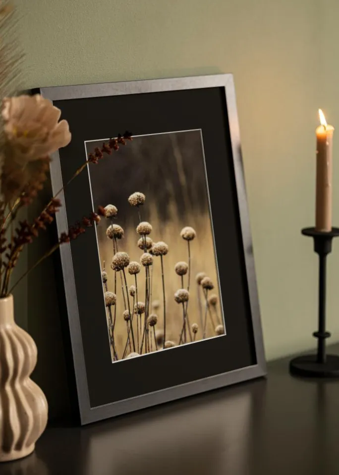 Ramme Selection Sort 40x50 cm - Passepartout Sort 30x40 cm