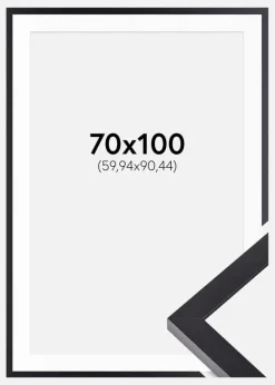 Ramme Selection Sort 70x100 cm - Passepartout Hvid 24x36 inches