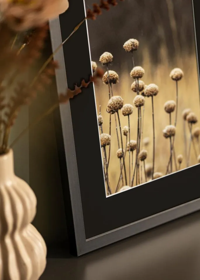 Ramme Selection Sort 70x100 cm - Passepartout Sort 24x36 inches