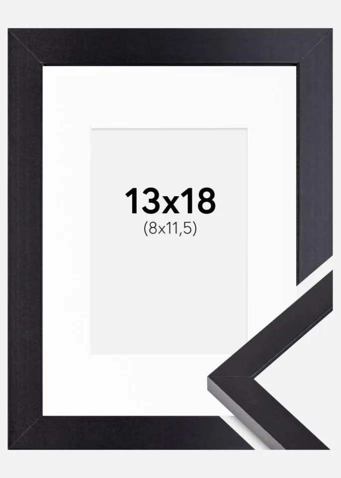 Ramme Selection Sort 13x18 cm - Passepartout Hvid 9x12 cm