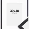 Ramme Selection Sort 30x40 cm - Passepartout Hvid 20x28 cm