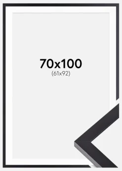 Ramme Selection Sort 70x100 cm - Passepartout Hvid 62x93 cm