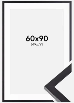 Ramme Selection Sort 60x90 cm - Passepartout Hvid 50x80 cm