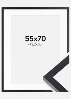 Ramme Selection Sort 55x70 cm - Passepartout Hvid 43,2x61 cm