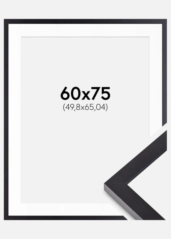 Ramme Selection Sort 60x75 cm - Passepartout Hvid 20x26 inches