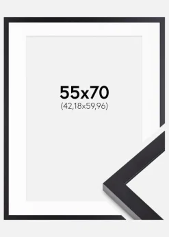 Ramme Selection Sort 55x70 cm - Passepartout Hvid 17x24 inches