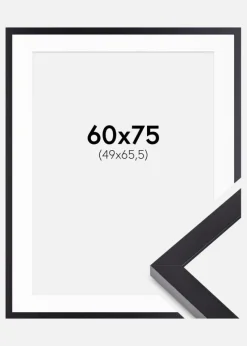 Ramme Selection Sort 60x75 cm - Passepartout Hvid 50x66,5 cm