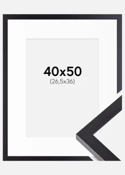 Ramme Selection Sort 40x50 cm - Passepartout Hvid 27,5x37 cm