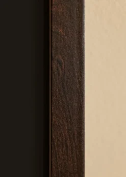 Ramme Selection Valnød 30x40 cm - Passepartout Sort 20x30 cm