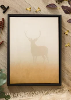 Ramme Seth Svæveramme Sort - Valgfri Størrelse (svæveramme)