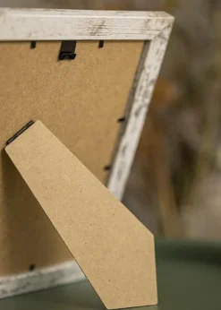 Ramme Shabby Chic Hvid 20X30 cm - Passepartout Hvid 10x20 cm