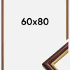 Ramme Siljan Akrylglas Brun 60x80 cm