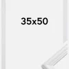 Ramme Siljan Akrylglas Hvid 35x50 cm