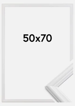 Ramme Siljan Akrylglas Hvid 50x70 cm