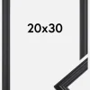 Ramme Siljan Akrylglas Sort 20x30 cm