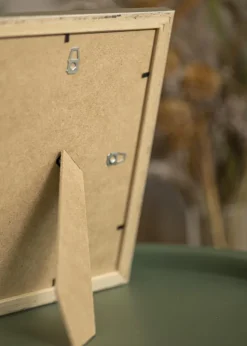 Ramme Silver Wood 20x30 cm - Passepartout Hvid 15x22 cm