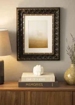 Ramme Skokloster Sort - Valgfri Størrelse (Plexiglas)