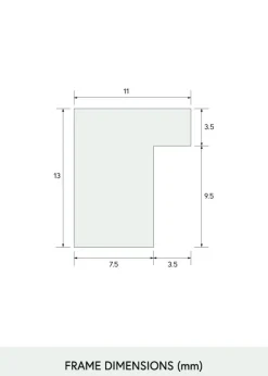 Ramme Smal Eg Akrylglas 42x59,4 cm (A2)
