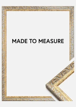 Ramme Smith Guld-Sølv - Valgfri Størrelse (Plexiglas)