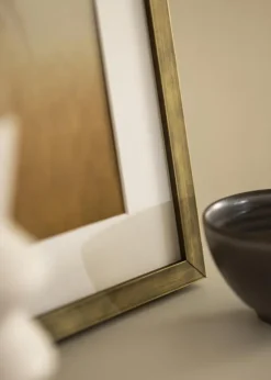 Ramme Somerset Guld - Valgfri Størrelse (Akrylglas)