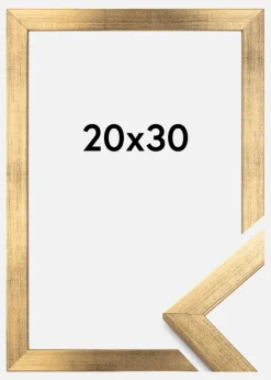 Ramme Stilren Akrylglas Guld 20x30 cm