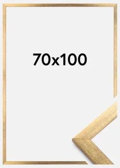 Ramme Stilren Akrylglas Guld 70x100 cm