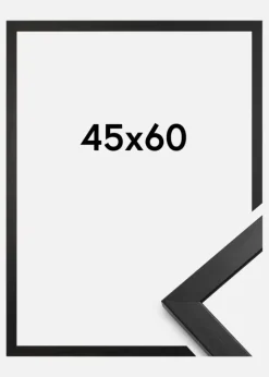 Ramme Stilren Akrylglas Sort 45x60 cm