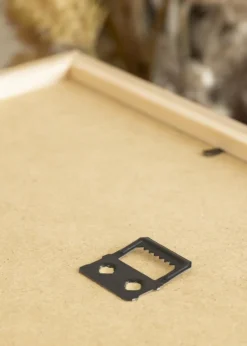 Ramme Stilren Eg 56x71 cm - Passepartout Hvid 48x60 cm