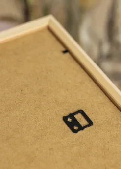 Ramme Stilren Guld 60x60 cm - Passepartout Sort 45x45 cm