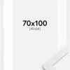 Ramme Stilren hvid Eg 70x100 cm - Passepartout Hvid 50x85 cm
