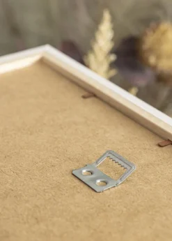 Ramme Stilren Hvid Eg 42x59,4 cm - Passepartout Hvid 25x38 cm