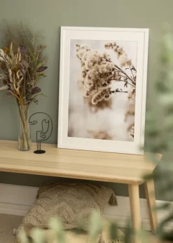 Ramme Stilren Hvid 20x40 cm - Passepartout Hvid 10x30 cm