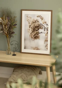 Ramme Stilren kold Brun 40x50 cm - Passepartout Hvid 11x15 inches