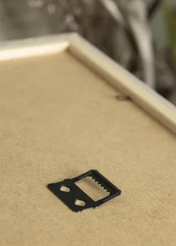 Ramme Stilren lysegrå Eg 30x40 cm - Passepartout Hvid 18x27 cm