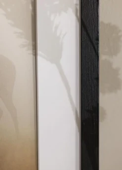 Ramme Stilren Sort Eg 40x50 cm - Passepartout Hvid 11x15 inches