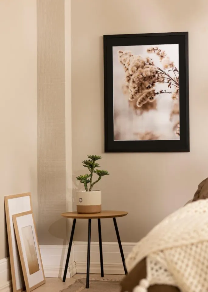 Ramme Stilren Sort 50x60 cm - Passepartout Sort 16x20 inches