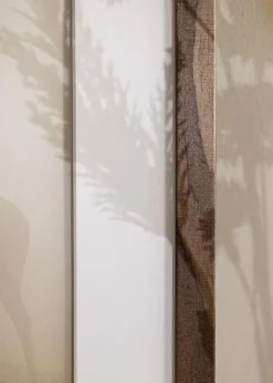 Ramme Stilren Valnød 43,2x61 cm - Passepartout Hvid 33,5x50 cm