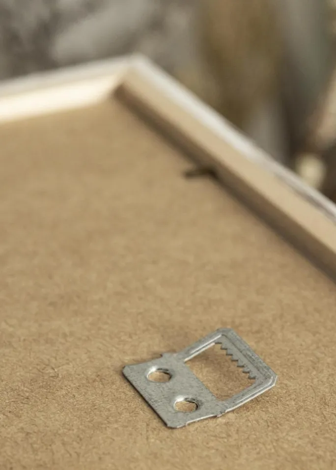 Ramme Stilren Vintage hvid 40x50 cm - Passepartout Hvid 30x41 cm