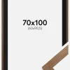 Ramme Stilren Warm Brown 70x100 cm - Passepartout Sort 61x91,5 cm