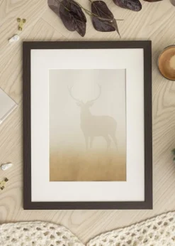 Ramme Stilren Wenge 30x40 cm - Passepartout Hvid 8x12 inches