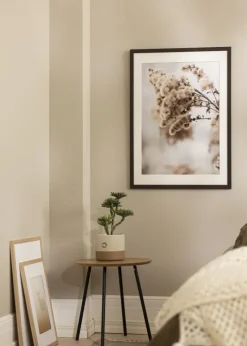 Ramme Stilren Wenge 50x70 cm - Passepartout Hvid 15x23 inches