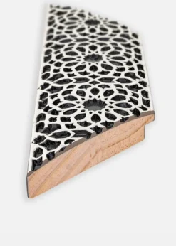 Ramme Stockholm Sort - Valgfri Størrelse (Plexiglas)