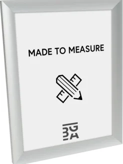 Ramme Sunne Sølv - Valgfri Størrelse (Plexiglas)