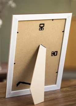 Ramme Swirl Guld 20x30 cm - Passepartout Hvid 10x20 cm