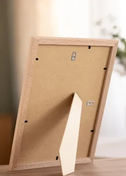 Ramme Tidlös Massiv Eg 20x30 cm - Passepartout Hvid 10x21 cm